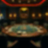 Overview of Texas Hold'em Game Table Texas Hold'em game table setup