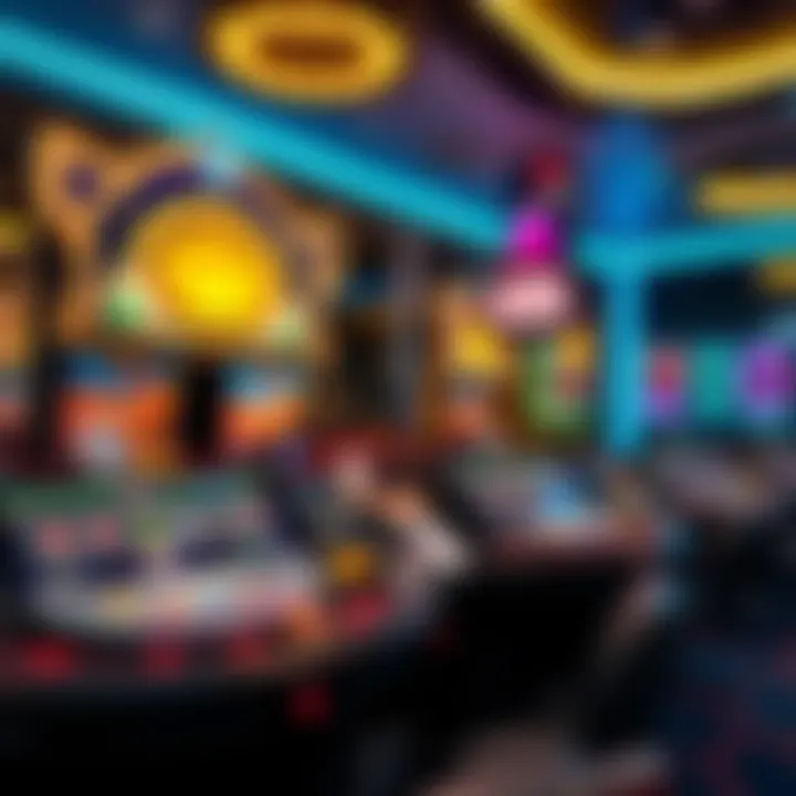 A visual representation of the diverse game offerings