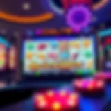 Vibrant Quickspin Slot Game Interface An overview of a vibrant Quickspin slot game interface showcasing its unique design elements.