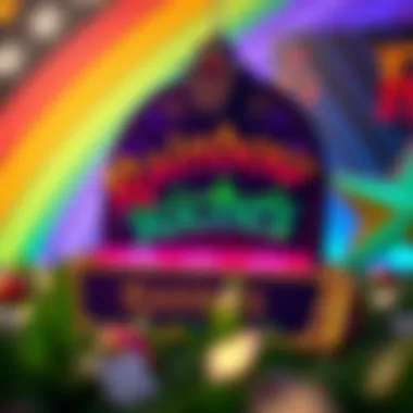 Enhanced User Experience Elements Engaging user experience elements in the Rainbow Riches game