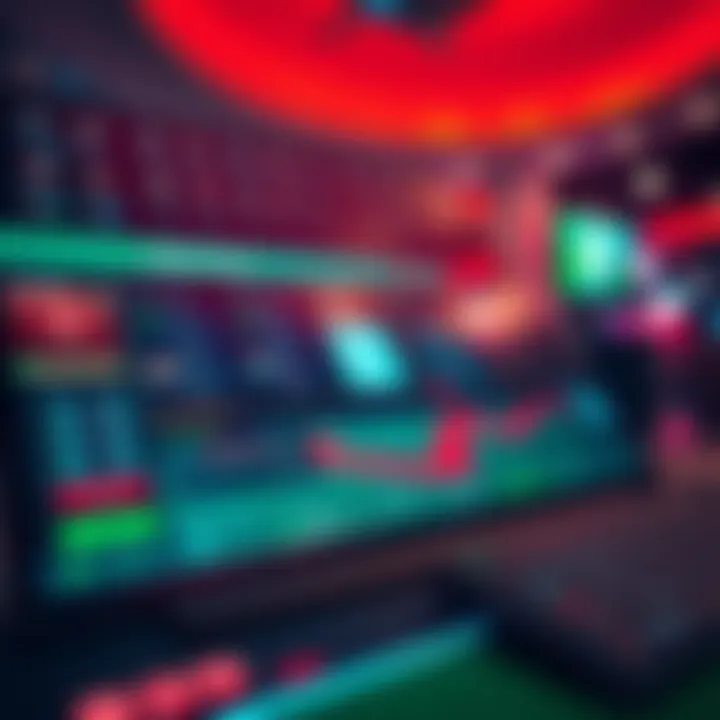 Secure online gambling platform interface