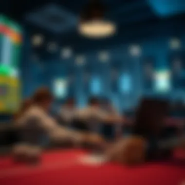 Safe online betting environment illustration