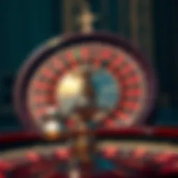 Historical roulette wheel showcasing its evolution