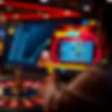 A secure casino website interface showcasing user-friendly navigation