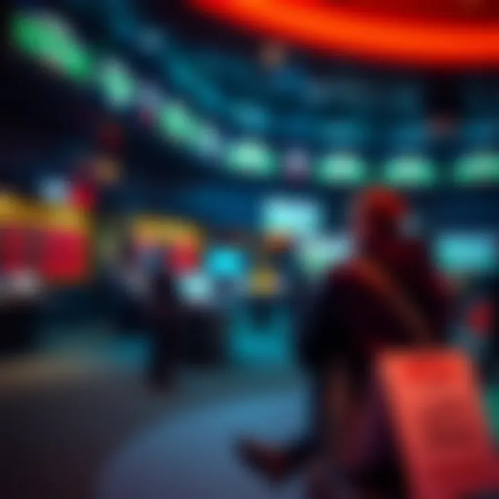 Visual representation of a secure betting environment