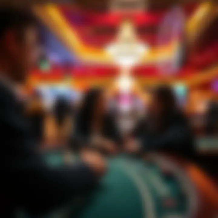 Engaging entertainment activities in a casino