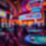 Vibrant casino atmosphere in Seoul