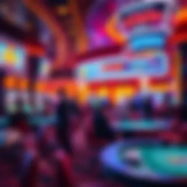 Vibrant casino atmosphere in Seoul