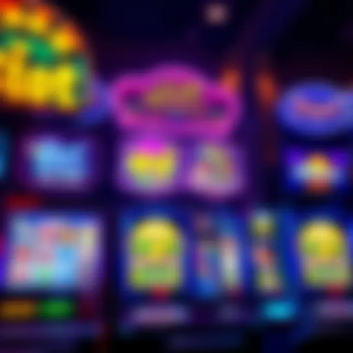 Exploring the Diversity of Slot Machines Colorful slot machine display featuring various themes