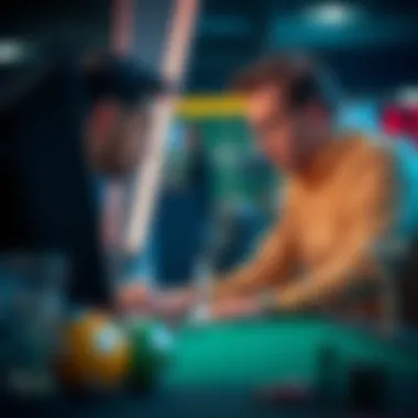 Player's Strategic Approach Illustration of a player strategizing on a computer