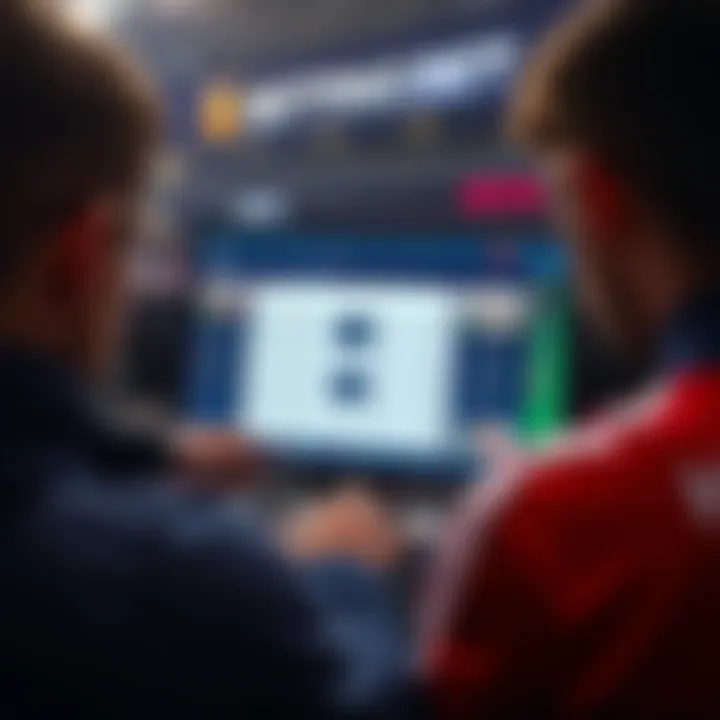 A secure online betting interface for Tottenham games