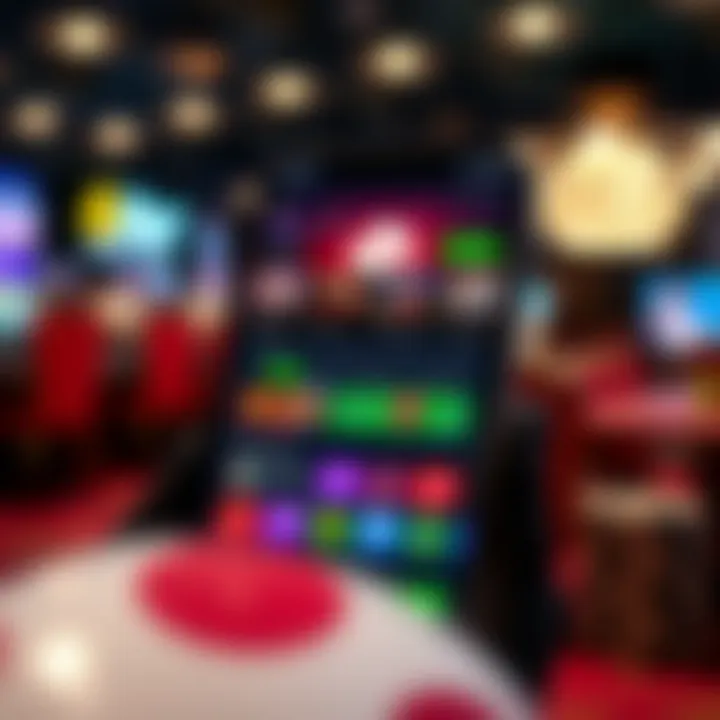 Understanding Online Gambling App Interfaces A screenshot of a trusted online gambling app interface