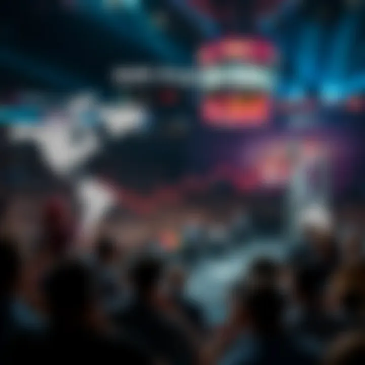 Graph showing the global popularity of UFC events