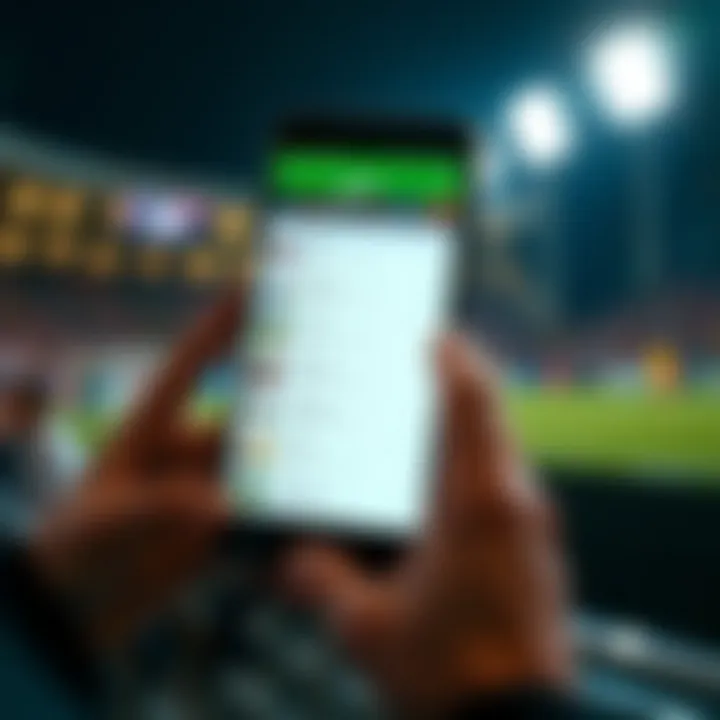 Discover the Innovative Features of Unibet App Features of Unibet app displayed on Android device