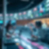 Dynamic representation of online betting evolution