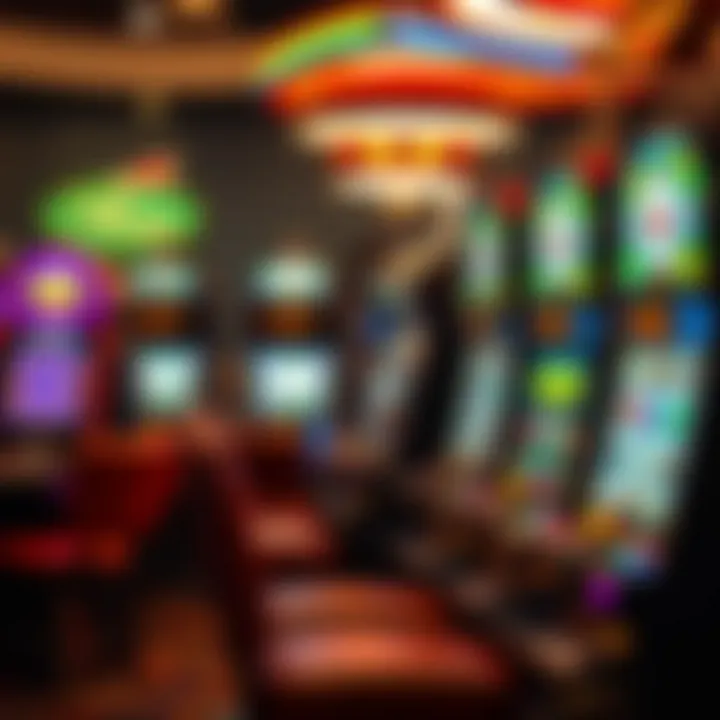 Diverse Types of Video Slot Machines Illustration showcasing different types of video slot machines