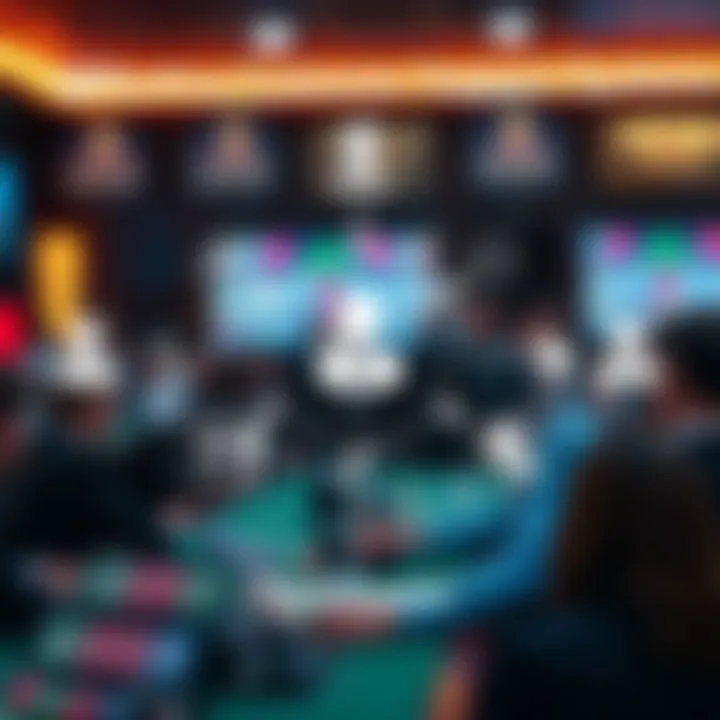 Effective Customer Support Systems An illustration emphasizing customer support channels available for casino users.