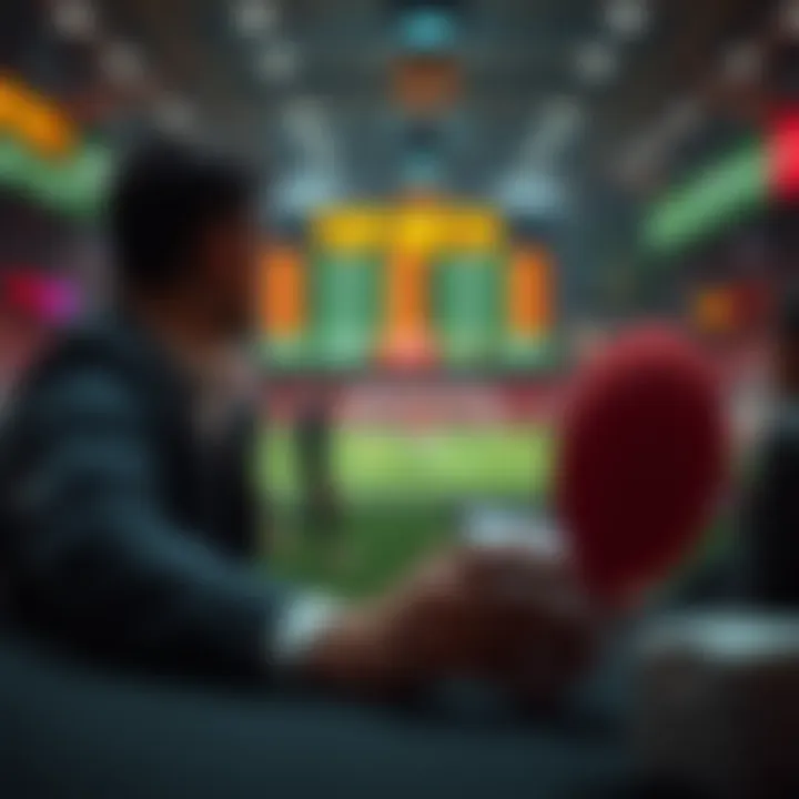 Visual representation of user-friendly betting experience